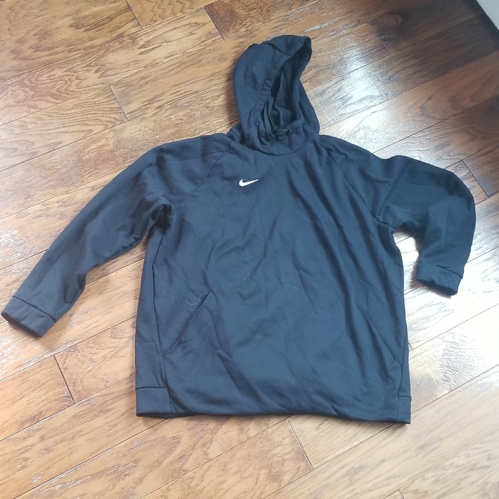 Black Mens Nike Hoodie sz XXL